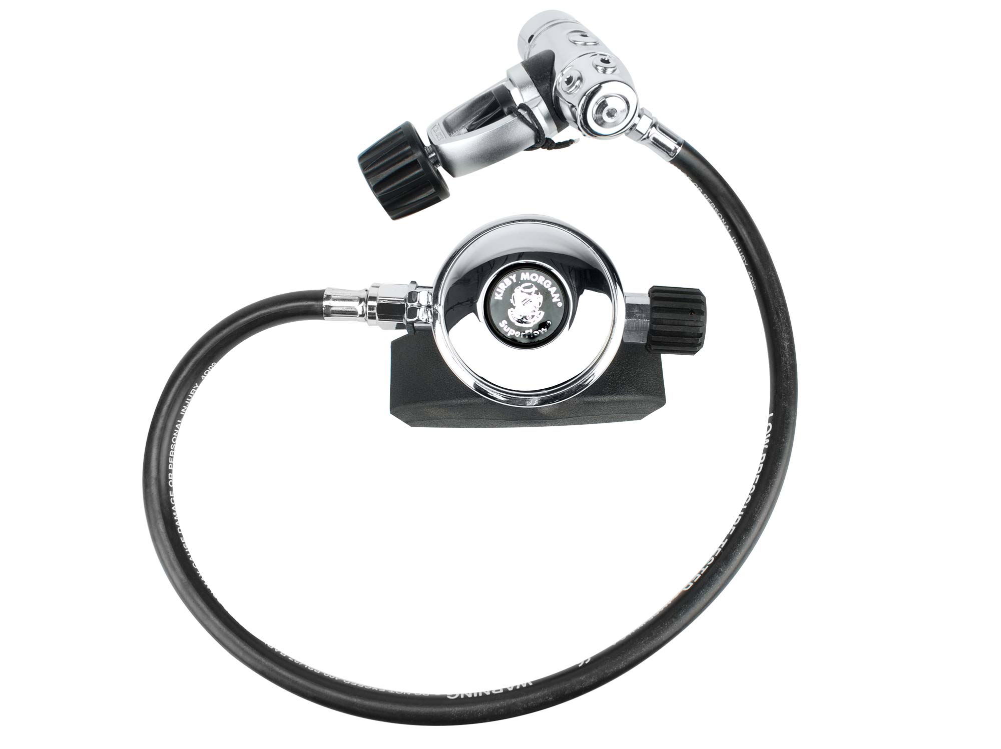 SuperFlow Scuba Regulator Assembly w/Metal Adjustable 2nd Stage