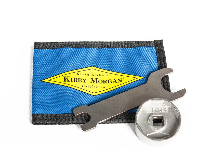 Kirby Morgan KM 37 w/ 455 Regulator Die Cut Sticker