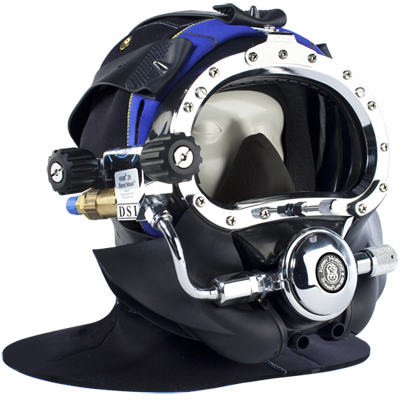 Kirby Morgan Helmet Exploded Views - ocean eye inc