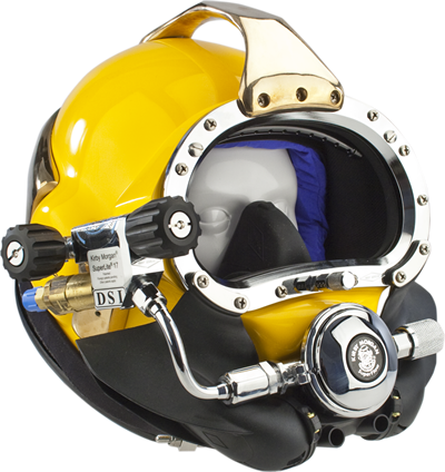 Kirby Morgan Helmet Exploded Views - ocean eye inc