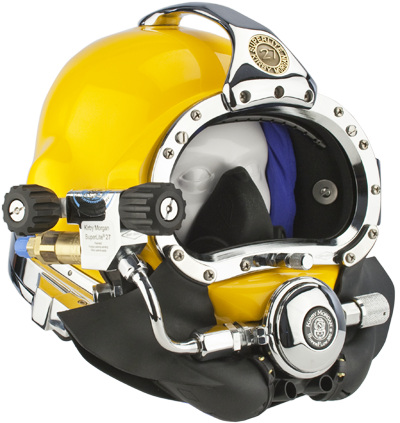 Why Kirby Morgan Helmets are the Industry Standard - Professional Diver  Training Center